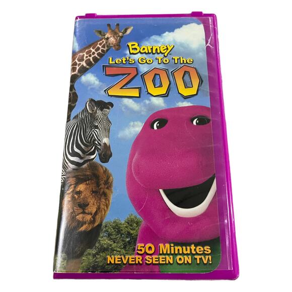 Barney - Lets Go to the Zoo (VHS, 2001) - Picture 1 of 1